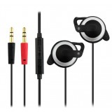 Computer Ear Hook Headphone with Microphone