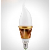 Cooling design 3W E14 SMD LED candle bulb