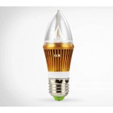 Cooling design 4W E27 SMD LED candle bulb