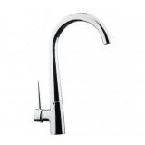 Copper kitchen faucet hot and cold water can be rotated