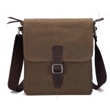 Cotton canvas Shoulder Messenger Bag for ipad