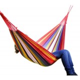 Cotton + polyester camping hammock