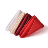 Cotton satin cloth napkins