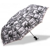 Creative automatic folding umbrella