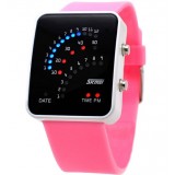 Creative LED sector couple watches