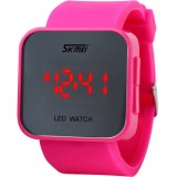 Creative mirror LED electronic couple watches