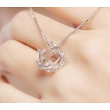 Crown 925 silver jewelry pendants