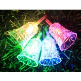 Crystal Campanula LED holiday lights