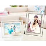 Crystal glass photo frame