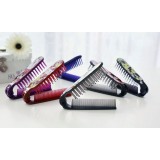 Cute folding antistatic mini comb