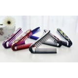 Cute folding antistatic mini comb