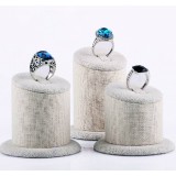 Cylindrical type ring display three-piece suit