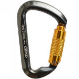 D-type three insurance quickdraw carabiner