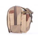 Desert camouflage small digital camera bag