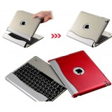 Detachably Aluminum Wireless Bluetooth keyboard for ipad 2 3 4