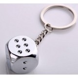 Dice keychain