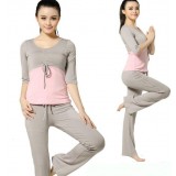 Double color dancing yoga clothing suit