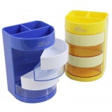 Double color multifunction pen holder