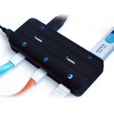 Dual-core 7-port usb splitter / usb hub