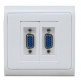 Dual VGA Video Wall Plate