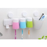dustproof suction cup toothbrush holder