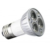 E27 / E14 / B22 / GU10 / MR16 silver LED spotlight bulb