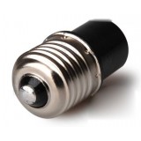 E27 to E12 LED bulb socket converter