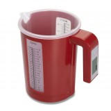 Electronic kitchen measuring cup / plastic cup