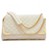 Elegant cheap pure color ladies handbag & shoulder bag