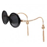 Elegant lady circular lantern 2014 new sunglasses