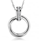 Enternal love Sterling Silver Necklace