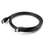 eSATA data cable with metal shrapnel / eSATA adapter cable