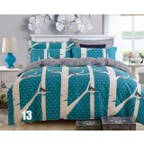 Euro style 4pcs pure cotton bedding sheet set