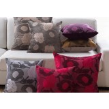 European-style flower pattern pillow