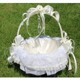 European-style wedding flower girl baskets