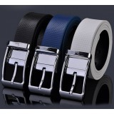 Fashion cool men's real cow leather belt