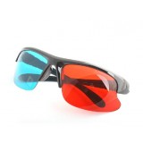 HD 3D stereoscopic glasses / fashion half frame 3D glasses FOR PC
