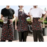 Fashion printing work aprons