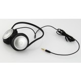 Fashion Silver Neckband Headphones