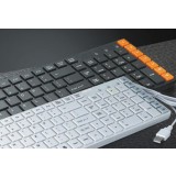 Fashion USB Wired Multimedia Keyboard