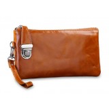 Female hand bag leather head layer cowhide grab bag