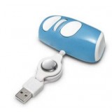 Wired / wireless finger mouse USB retractable cable