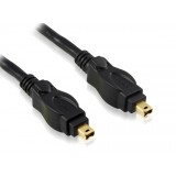 IEEE1394 FireWire 400 to 400 / Firewire4 to 4 data cable 1.8 meters