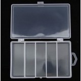 Five grid fishing lure storage box