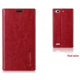 Flip cover leather cell phone case for ZTE nubia Z7 Mini