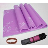 flower pattern thicker non-slip yoga mat