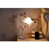 Flowers eye protection LED desk lamp