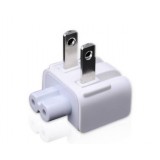Folding white power plug converter