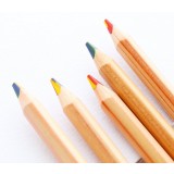 Four-color-core drawing pencil