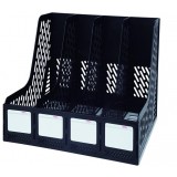 Four grid file storage holder